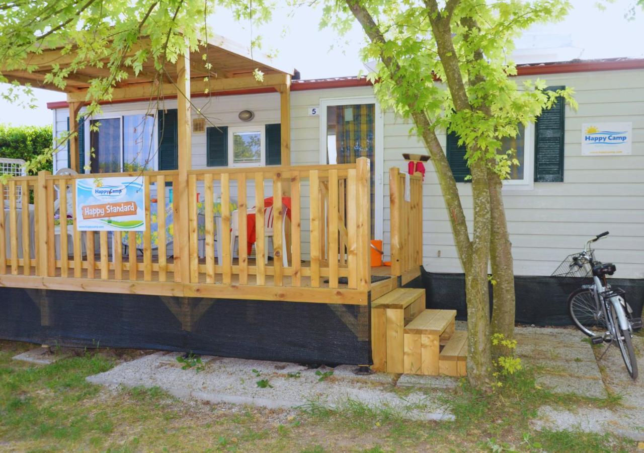 Happy Camp Mobile Homes In Camping Villaggio Internazionale ซาน เมนาโย ภายนอก รูปภาพ